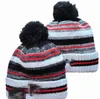 2023 Atlanta Beanie ATL Baseball North American Team Side Patch Winter Wool Sport Knit Hat Skull Caps Beanies A7