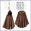 Zapoczy dla kobiet Cape Cape For Men Men's Hooded Cloak for Cosplay Costume Halloween Costume for Men Women for Nightclub Stage Shuo2Sg L230914