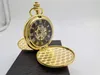 Montres de poche mécaniques antiques, Collection rétro, squelette creux, pull, chaîne, horloge, cadeau pour papa et grand-père