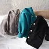 Giubbotti RiniLucia 2023 Primavera Autunno Ragazze Giacca a vento Cappotto Solido Manica lunga Capretti del bambino Outwear Cappotti Giacca per bambini Abbigliamento