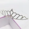 Prachtige prinses Crystal Tiara Crown Headband Children Girls Love Bride Prom Wedding Party Accessoires Sieraden Geschenken Nieuw