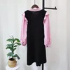 Casual Kleider Herbst Winter 2023 Koreanische Version Lose Weiche Frauen Pullover Kleid Chic Design Sinn Gestrickt