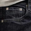 Мужские джинсы Мужские джинсы Heavy Autumn Straight Denim Redeared Cattle Amikaji Tapered Trousers x0914