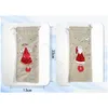 Decorações de Natal Home Burlap Bordado Velho Homem Garrafa de Vinho Conjunto Saco de Presente Santa Decoração Dc938 Drop Delivery Garden Festi Dhhdq