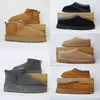 Botas de desenhista Mulheres Sapatos Tasman Slipper Homens Bota Austrália Botas de Neve Plataforma Chinelos Camurça Sandálias De Couro Tasman Sapato De Lã Inverno Sandália Quente