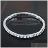 Tennis Mtiple Style Bracelets De Cheville Mode Strass Stretch Shine Bracelets Pour Femmes Couple Petite Amie Cheville Cadeaux De Mariée Drop Livraison J Dhg2V