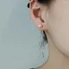 Dangle Earrings Voq Pearl Wavy Earline Korean Chain Tassel Long Women's Jewelry Boho