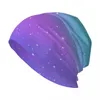 Boinas de chapéu de malha Cosmos com estrelas Shining Cap Bonnet Acessórios para adultos