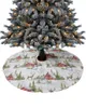 Decorazioni natalizie Gonna per albero di renne in fattoria Natale per forniture domestiche Gonne rotonde Copertura della base