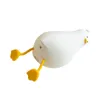 Night Lights Lying Flat Duck Light Phone Support USB Chargeable For Boys Girls Bedroom