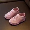 Athletic Outdoor Baby Sneakers Chaussures Infant 2023 Fashion Children's Flat Kids Girls Boots Stretch Sports Mesh Sports Running 230915