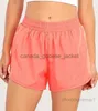 Ensembles actifs marque femmes tenues de yoga taille haute Shorts exercice pantalons courts vêtements de fitness filles en cours d'exécution élastique vêtements de sport pour adultes HY9XL230915