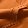 Hoodies للرجال 2023 فصل الشتاء الربيع الأساسي للرجال بالإضافة إلى حجم Soild Color عالي الجودة أزياء الأزياء المغسولة غير الرسمية