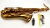Eastern music dark gold lacquer tenor saxophone Mark VI type no F# by PC case