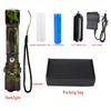 Strong Light Flashlight Rechargeable LED Long-Range King Mini Camouflage Super Bright Searchlight Military Outdoor Waterproof Torches