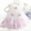 Vêtements pour chiens Jupe haute élasticité Robe pour animaux de compagnie Été Petite princesse Cosplay Costume