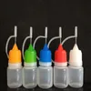 100pcs Empty Needle Tip Bottles Convenient to fill with E Juice Plastic Bottle 5ml 10ml 15ml 20ml 30ml 50ml Urejq