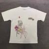 Prawdziwa t-shirt amerykańska moda na High Street Funny nadruk krótkie topy z krótkim rękawem Wysokiej jakości mężczyźni męskie T Shirt
