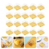 Cadeau cadeau 150 pcs boîtes de blister de gâteau de lune plateaux de base de bouffée de jaune d'oeuf festival330g