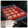 Moldes para hornear Bandejas de cubitos de hielo de grado alimenticio Enfriador Cachorro Pata Hueso Cohete Pastel Pan Sile Golosinas Molde de galletas Mods de galletas Cortador Gota roja del Dhuta