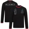 Costume de course F1, uniforme d'équipe à manches longues, T-shirt de fan pour hommes, salopette de voiture personnalisée d'été 317E, 2022