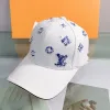 Lüks Casquette Designer Ball Caps Bayan Çiçekler Harfler İşlemeli Şapka Moda Klasik Beyzbol Şapkaları Erkekler İçin Rahat Tatil -6