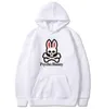 Psycho Bunny polaire femme à capuche à capuche créateur de mode pull sweats automne hiver décontracté veste streetwear de haute qualité à capuche en plein air