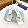 Women Designer Slides Slippers Sandals Multicolor Quilted Nappa Transparent Leather Sabots Mules Shoes Lady Low High Heel Sandal Summer Airdunk Slide Rubber Sole