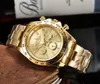23 DH MAKERS WACK MENS Luxury Mens Watch Fashion Sport Watches Quartz Clock Men armbandsur 50mm Stor DIAL MONTRE DE LUXE ROLE1