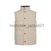 Gilet da uomo Gilet da uomo gilet firmato giacca da cappotto sciolto canadese gilet in piuma d'oca materiale piuma grafite grigio nero e bianco blu tendenza moda cou J230915