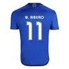 2023/24 Cruzeiro Soccer Jerseys 2024 M.Vital Bruno R. Filipe Machado Shirts Mens W.Ribeiro William Football Uniforms Kids Kit Kit