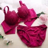 Embroidery Cotton Push Up Bra Set Sexy Lingerie Underwear Women Panties And Bralette UnderwearBralet Set bra and panty224D