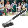 Tools Grill Cleaning Brush With Hanging Loop Rustproof Corrosion Resistant Efficient BBQ Accessories