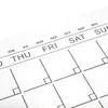Lavagne Calendario Lavagna Acrilica Frigo Planner Lavagna settimanale da parete Appesa Lista delle cose da fare Memo Lista di controllo bianca riutilizzabile mensile 230914
