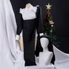 Tema traje anime sexy freiras design original cosplay chowbie uniforme preto vestido grande tamanho trajes de halloween para mulheres 230915