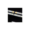 LED -stånglampor 5630 7020 Vit 72 styv hård strip ljus superljust 12V DC Drop Leverans Lighting Holiday Dhjti