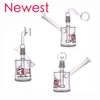 Vente en gros aux États-Unis Bangs d'eau en verre populaires Narguilés dab Rigs Pipe à fumée Bouteille en verre bongs avec fumer 14mm brûleur à mazout banger Bowl