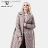 Women's Down Parkas Baiytbuy Spring Cotton Quilted Long Puffer Jacket For Women Winter Jacka Kvinnor Höstkläder Kvinna Down Coat 220818 L230916