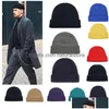 Czapki czapki/czaszki mody street street zimowe czapki dla kobiety czapki na dzianina fluorescencyjna kapelusz dziewczyny jesienne żeńskie czapka ciepła masa la dhaoc