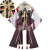 Theme Costume Genshin Impact Yae Miko Cosplay Guuji Fancy Outfits Full Set Dress Wig Headwear Ears Tail Game Suit 230915