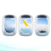 Wall Stickers 1PC EW030 Three-dimensional Porthole Sunset Aircraft Landscape Window Children's Room Kindergarten Sel