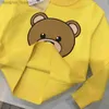 Womens Sweaters Kids Sweaters Fashion Design Bear Pattern for Baby Girls Boys Pullover Toddler Sweater Long Sleeve Spring Winter Jumper Clothing High quality L2309