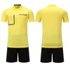 Other Sporting Goods style Soccer Referee uniform professional soccer referee shirts Football referee Jersey black yellow green 230915