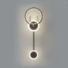 Wall Lamp Modern LED Light Nordic Creative Indoor Bedside Sconce Home Decor For Bedroom Living Room Restaurant