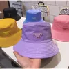 Gierig Rand Hoeden Vrouw Ontwerper Zomer vissershoed Baseball Cap ouders Muts Petten Visser Emmers Hoeden Zomer Zonneklep PPADA V0LF