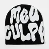 Beanie / Skull Caps Knitting Cap Homens Mulheres Parágrafo Luxo Beanie Cap Y2K Quente Moda Cem Take Ins Pulôver Slouch Hiphop Winter Bonnet Unisex 230914