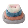 Kennels Super Soft Dog Bed House Mat Plush Cat Cats Nest For Large Dogs Labradors Round Cushion Pet Product Supplies