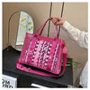 2023 New Summer Large Capacity Tote Trendy Travel Versatile One Shoulder Oblique Straddle Handheld Women's Bag Code43