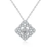 Designer-Schmuck S Sterling Silber HW-Halskette für Damen, leichter, modischer Diamant-Anhänger, Halskette und Kragenkette, vielseitig einsetzbar