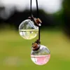 Car Hanging Perfume Pendant Bottle Air Freshener With Flower Auto Essential Oils Diffuser Automobiles Ornaments294p